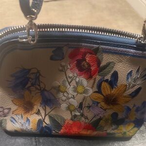 Brighton Floral Mini Leather Women's Bag